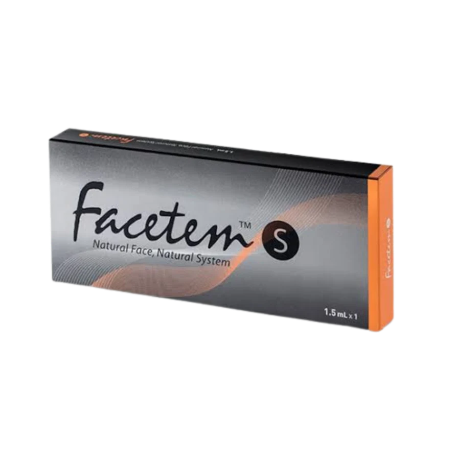 Envase de Facetem, bioestimulador de hidroxiapatita de calcio