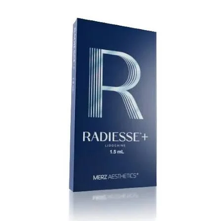 Envase de Radiesse, bioestimulador de hidroxiapatita de calcio